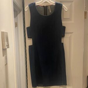 Chic Denim Navy Dress